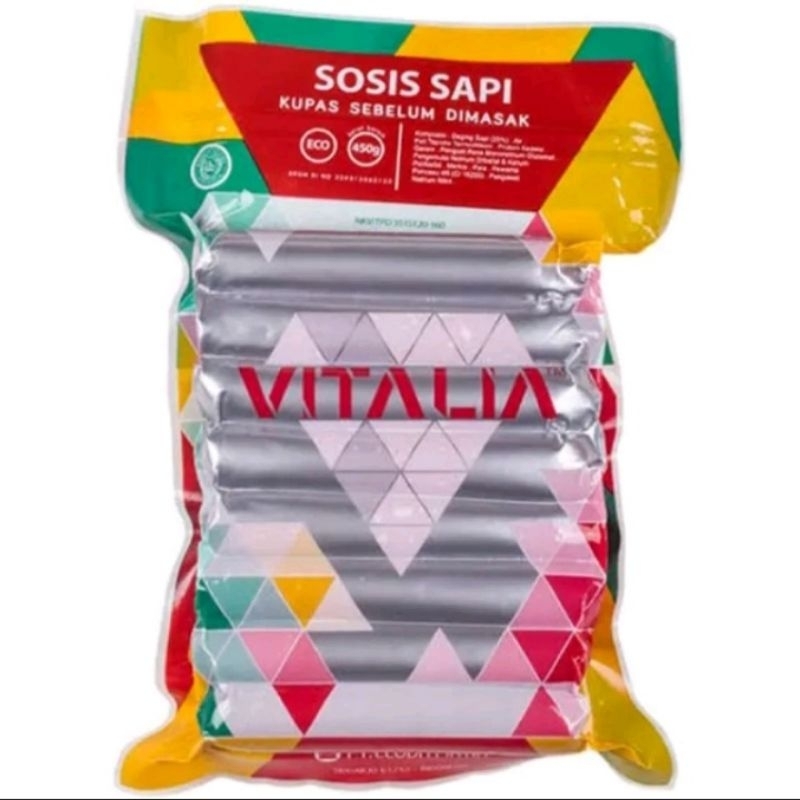 

Sosis Sapi Vitalia 1kg