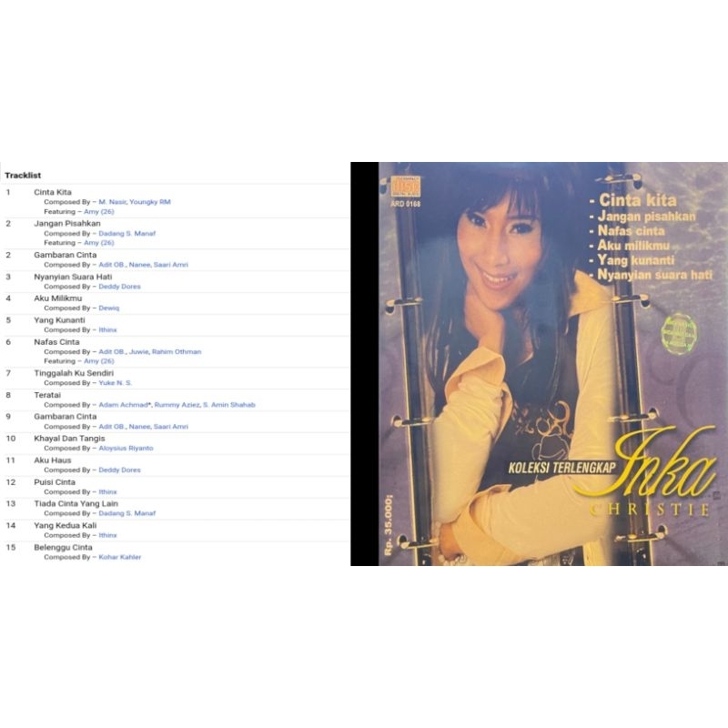 inka christie koleksi terlengkap 2010 cd album