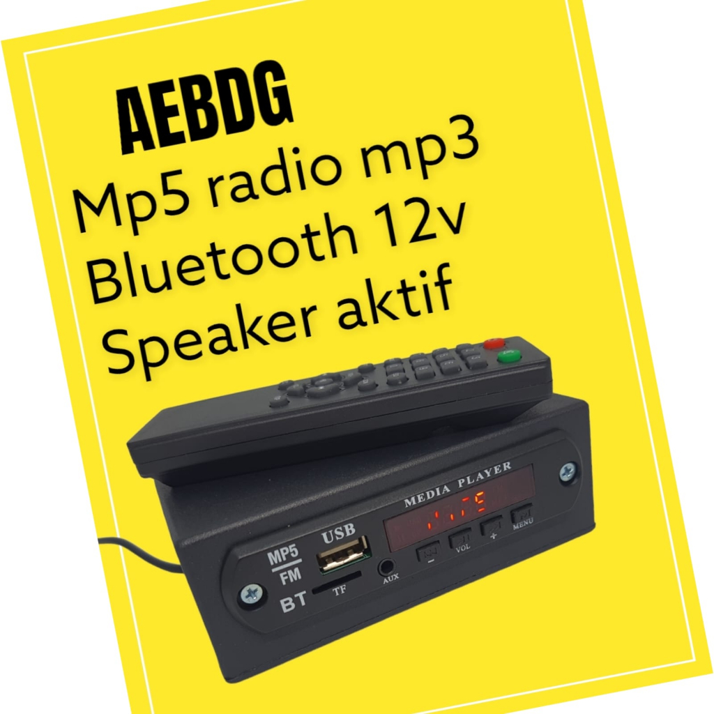 AYABDG Digital Video Player Mp3 - Mp4 - Mp5 radio FM USB /  MP5 VIDEO PLAYER FM RADIO BLUETOOTH KIT 