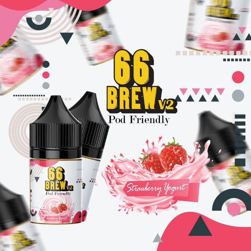 LIQUID POD FRIENDLY MURAH RASA STRAWB YOGURT