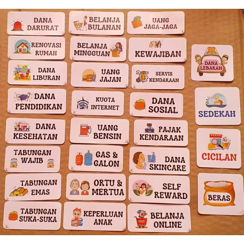 

paket hemat stiker budgeting