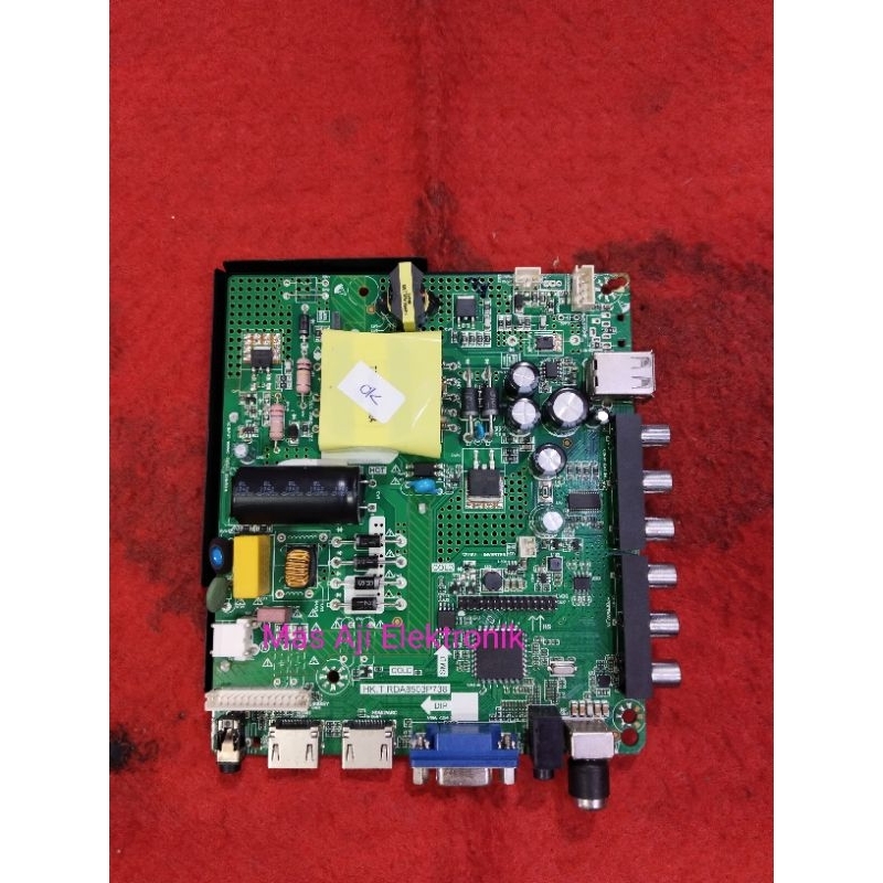 COOCAA 40D5A MAINBOARD TV LED - MOTHERBOARD MOBO MB MESIN TV LED COOCAA 40D5A 40d5a