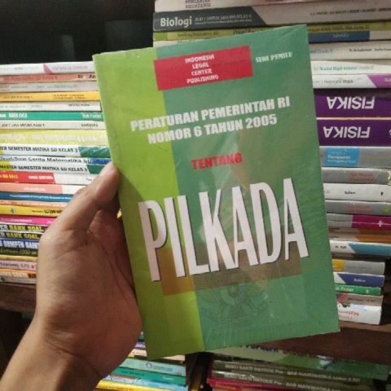 

Buku Peraturan pemerintah tentang pilkada