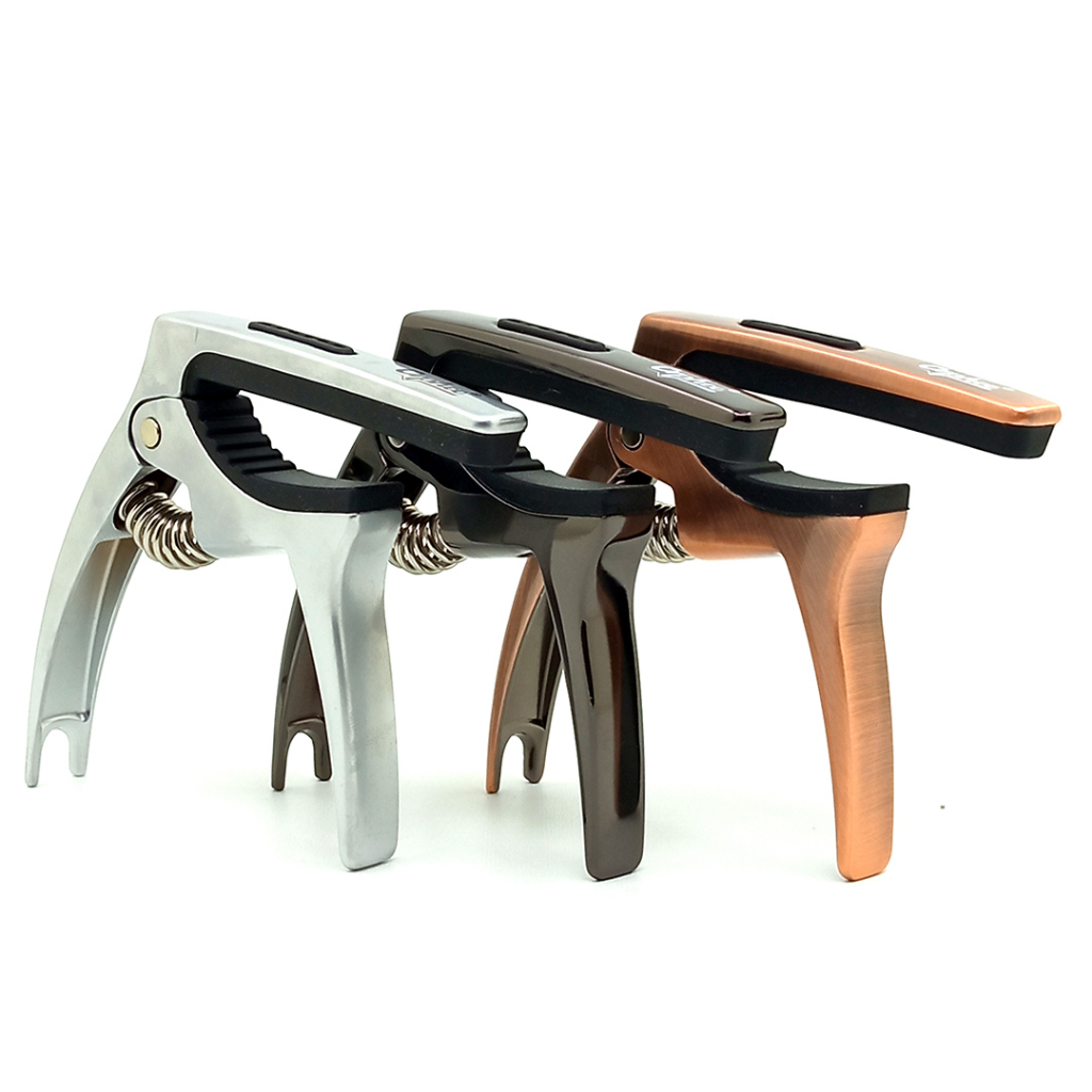 Orphee Q5 3-in-1 Multifuncional Capo Gitar Akustik dan Elektrik