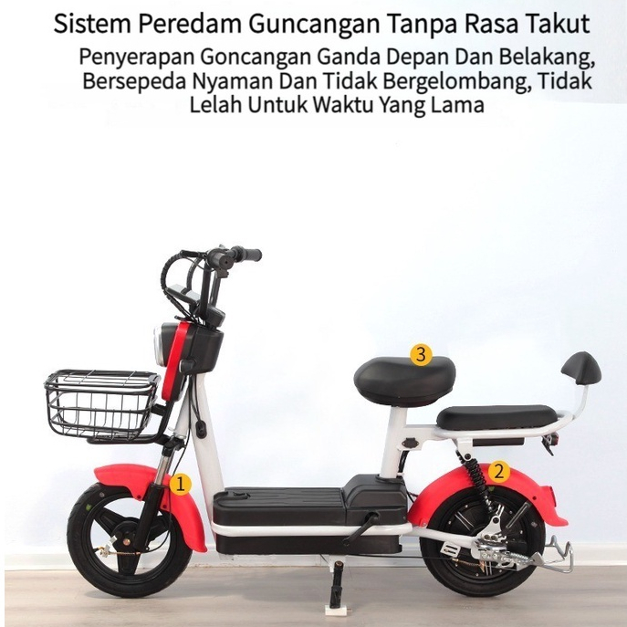 Highline Sepeda Listrik Sepeda Motor Listrik