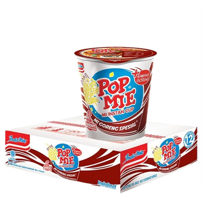 

Pop Mie Mi Goreng Spesial Kemasan Karton Dus isi 12