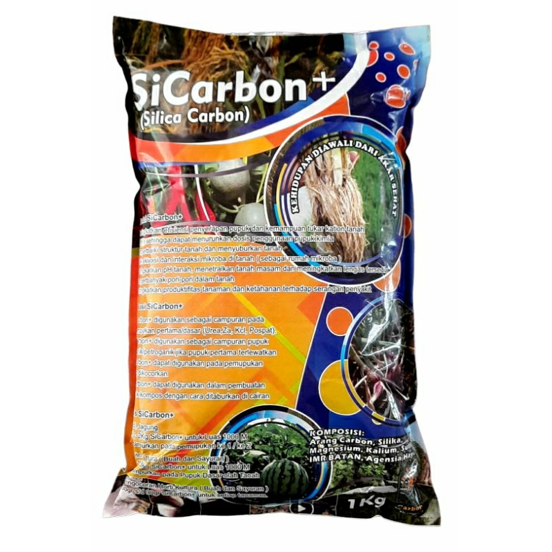 SiCarbon Pupuk (Silica Carbon) ‐ 1 Kg