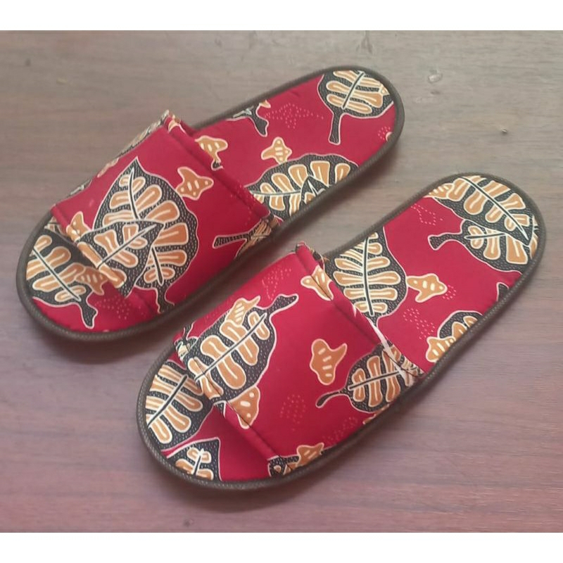 Sandal lantai #sandal kamar #sovenir dll motif bunga busa 8ml