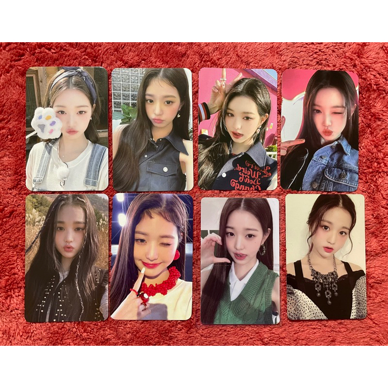 OFFICIAL PHOTOCARD PC WONYOUNG IVE IZONE ALBUM AFTER LIKE I’AM POB BENEFIT BEATROAD SOUNDWAVE SW1 MM