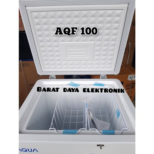 Aqua Freezer Box AQF-100 Chest Freezer Lemari Pembeku Makanan