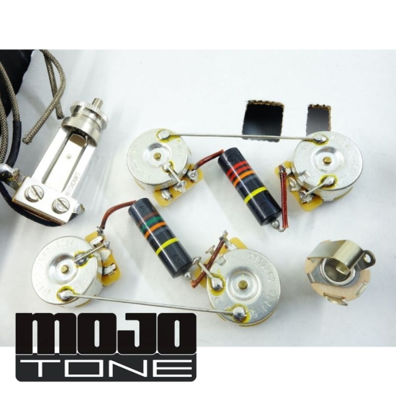 wiring set mojotone les paul style historic premium prewired kit guitar original
