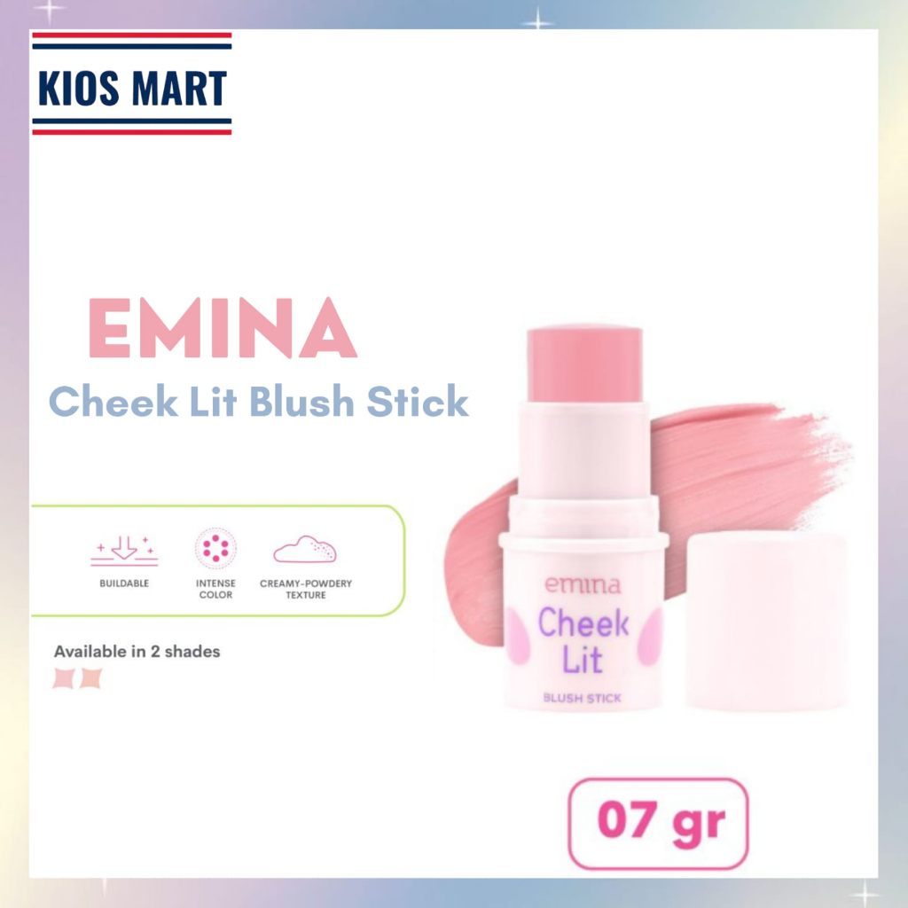 Emina Cheek Lit Blush Stick 7g / Blush On