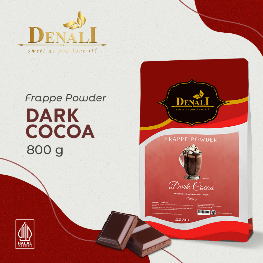 

Denali Frappe Powder - Dark Cocoa