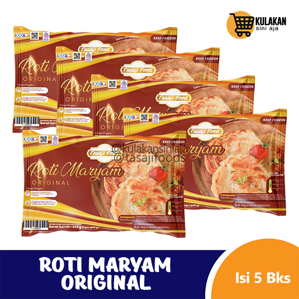 

Bundling Roti Maryam Original 5 Pcs