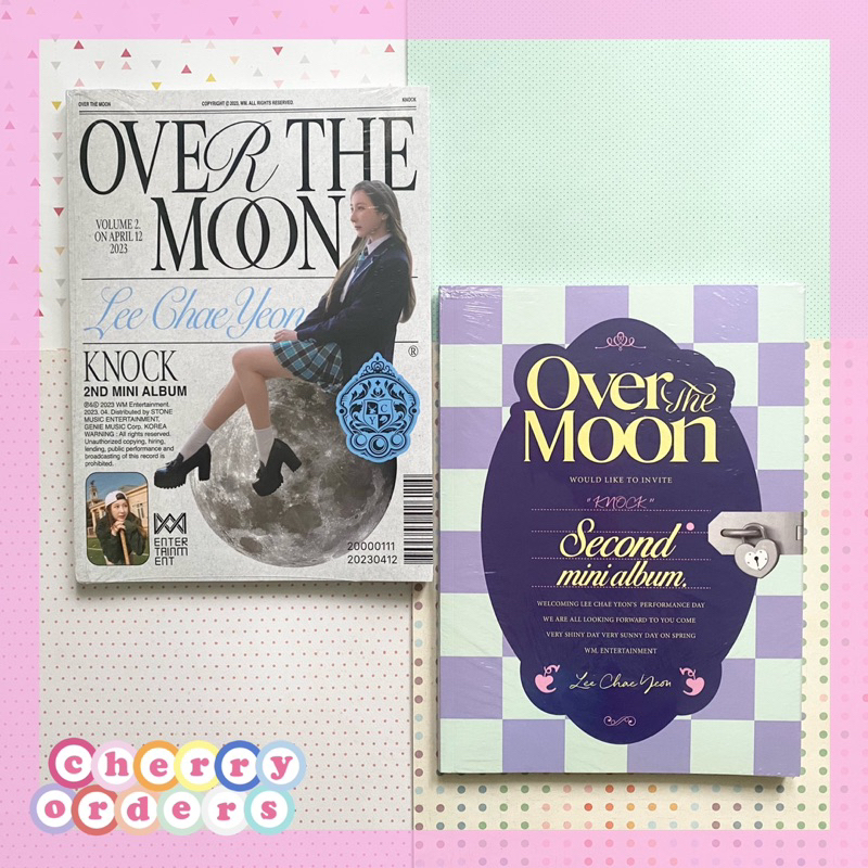 (SEALED + POSTER) Lee Chaeyeon 2nd Mini Album : Over The Moon