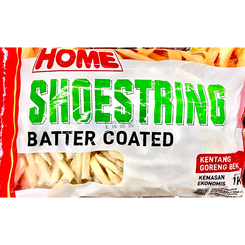 

Home Kentang Shoestring Batter Coated 1kg