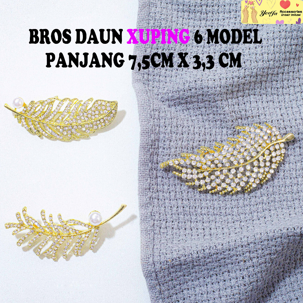Bros / Jilbab / Hijab / Kebaya / Daun Xuping 5 Model
