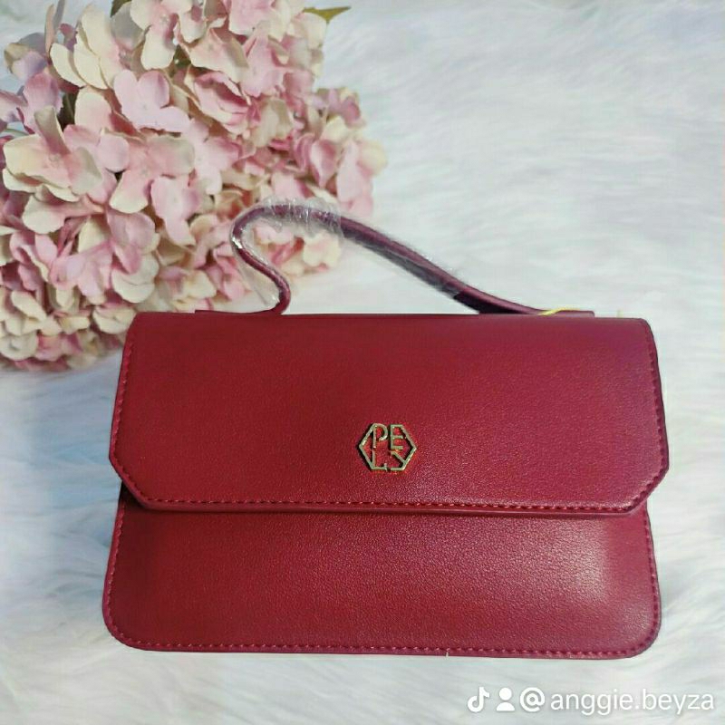 Tas Slempang Import PFY Merah