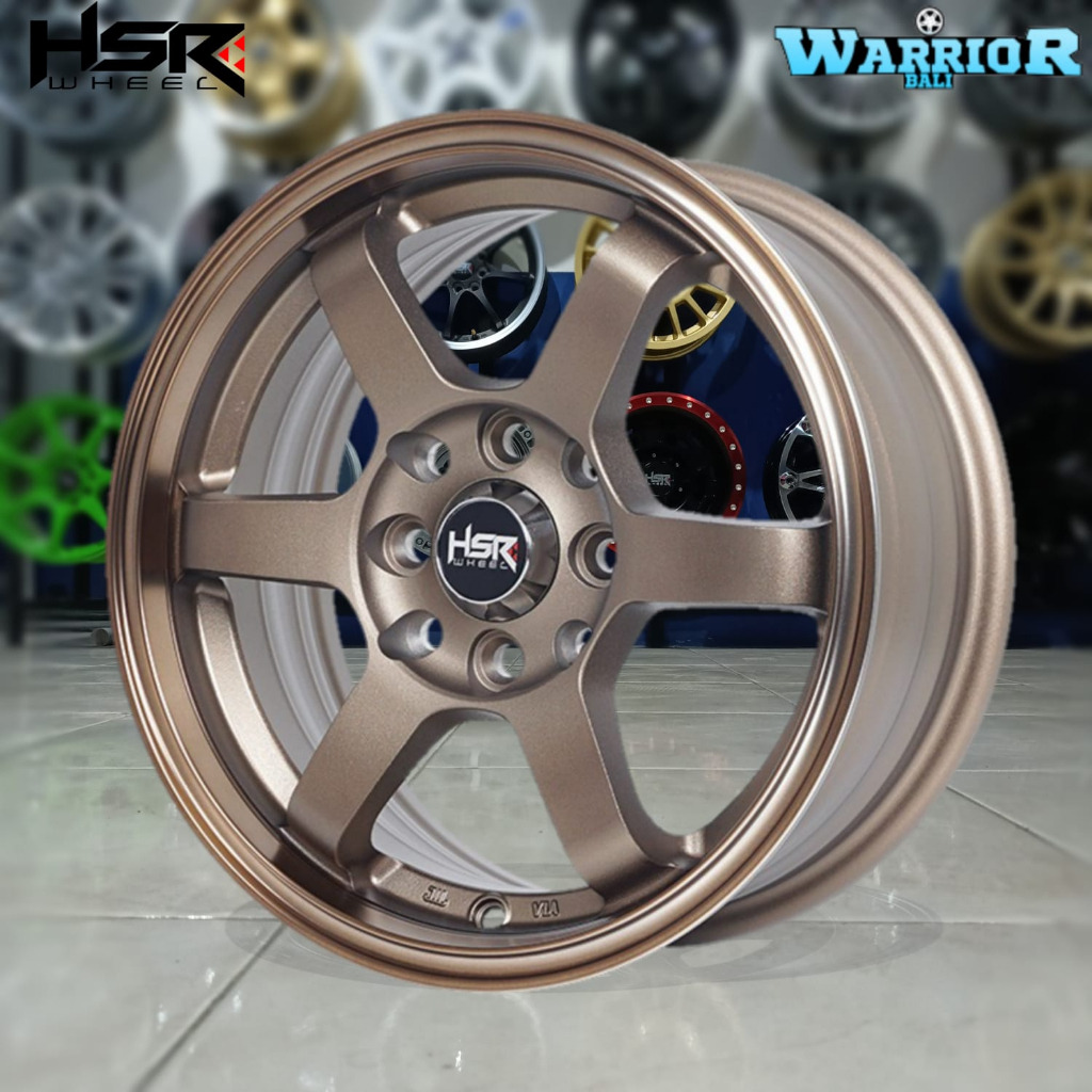 Velg TE37 Ring 14 Bronze Mobil Avanza Karimun Xenia HSR TOKYO R14