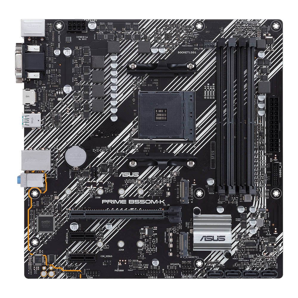 ASUS PRIME B550M-K | MOTHERBOARD AMD AM4 B550 mATX