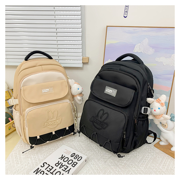 [MONA] Tas Ransel Anak Sekolah SMP SMA Model Simple dan Keren Kualitas Import Premium -M0195