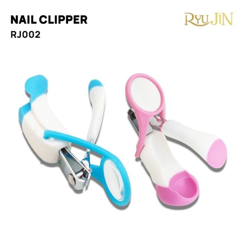 RYU JIN NAIL CLIPPER RJ-002 GUNTING KUKU DENGAN KACA PEMBESAR GUNTING KUKU BAYI