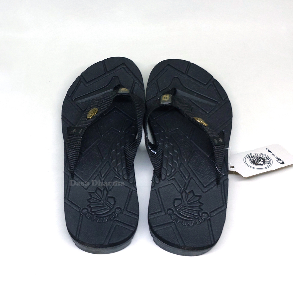 Sandal Barnet Pria Jepit Gunung Colorado Star 21 Hitam Size 39 - 43