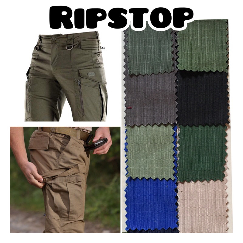 KAIN RIPSTOP BAHAN KAIN RIPSTOP