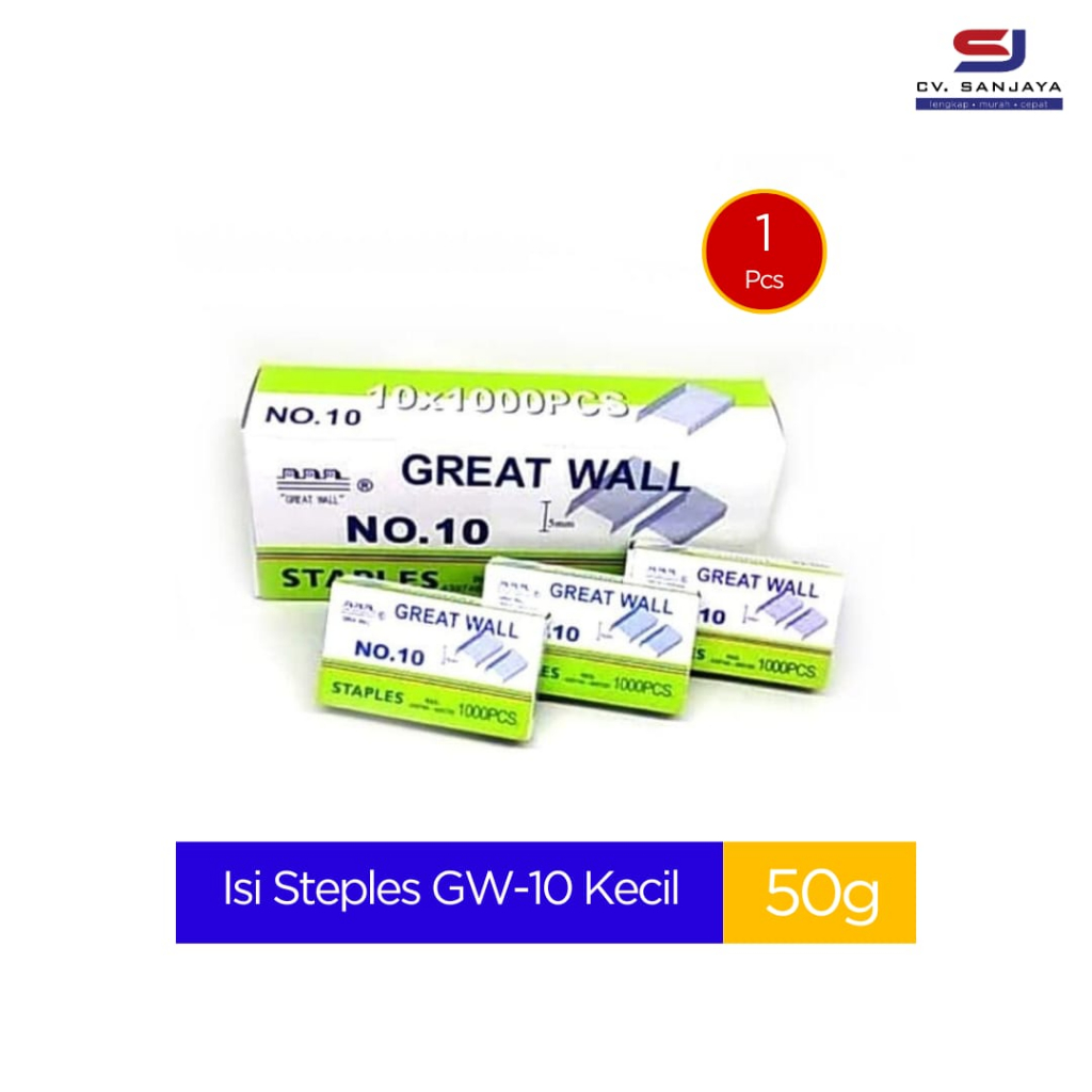 

Isi Steples GW-10 Kecil box