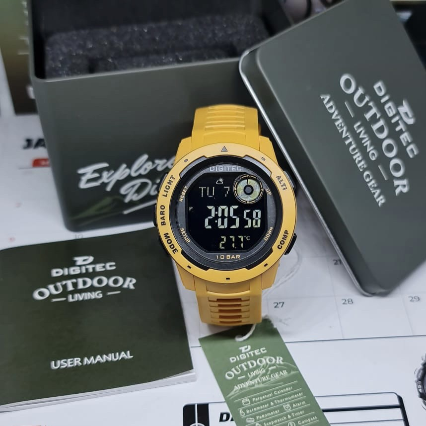 DIGITEC DS-8100T DS 8100T DS8100T Watch Jam Tangan Digitec Original