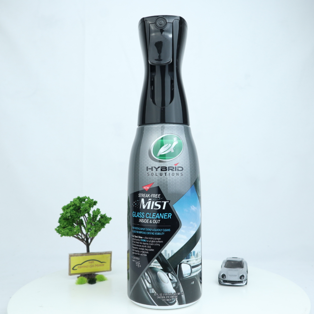 TURTLE WAX HYBRID STREAK FREE MIST GLASS CLEANER INSIDE PEMBERSIH KACA