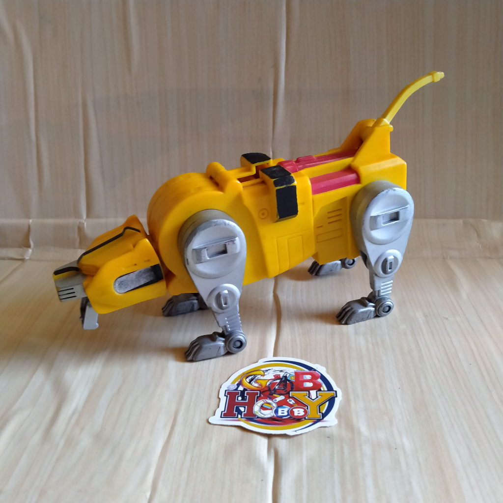 Part Robot Zord Voltron Lion Force Yellow Original Trandmasters 1998