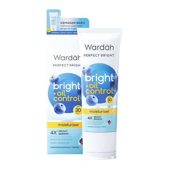 ❤️Glamouroseshop❤️ Wardah Perfect Bright Lightening Moisturizer UV Protection 20 ml SPF 28 (KUNING)