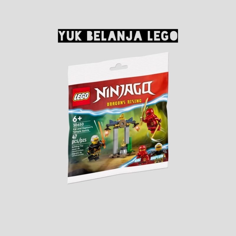 LEGO NINJAGO 30650 Kai and Rapton's Temple Battle polybag