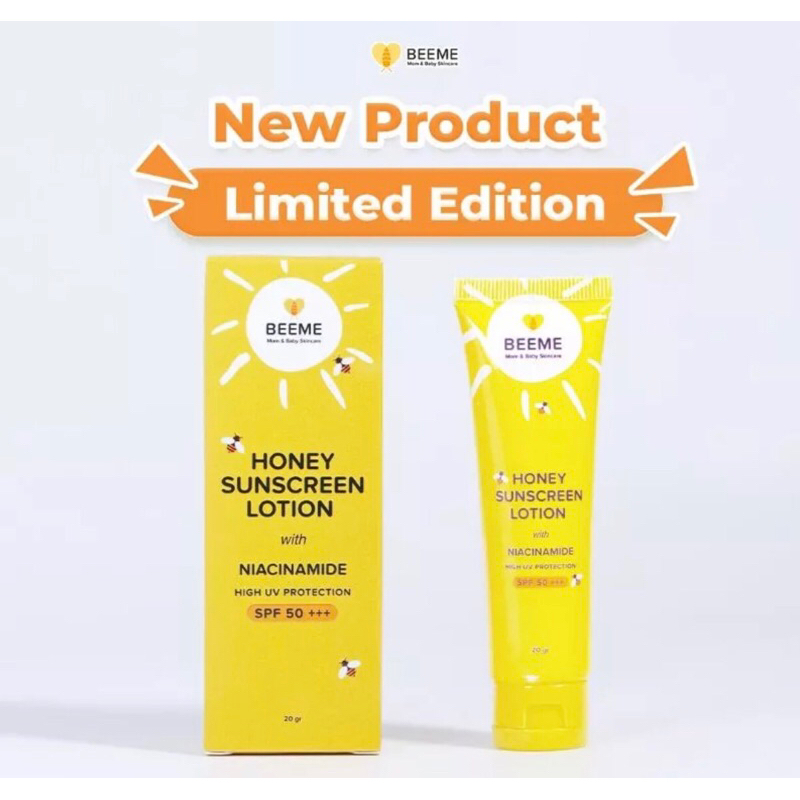 BEEME Honey Sunscreen Lotion