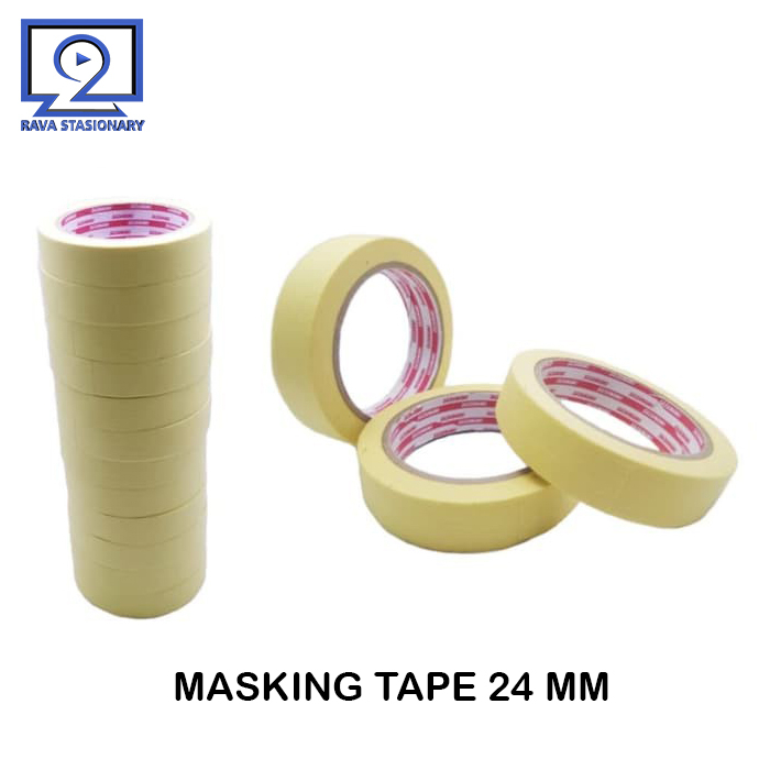 

LAKBAN KERTAS MASKING TAPE 24 MM