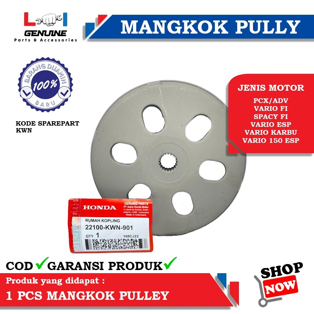 -LOI- MANGKOK GANDA VARIO 125 FI, VARIO125 ESP, VARIO 150 ESP, VARIO KARBU, PCX &amp; SPACY FI