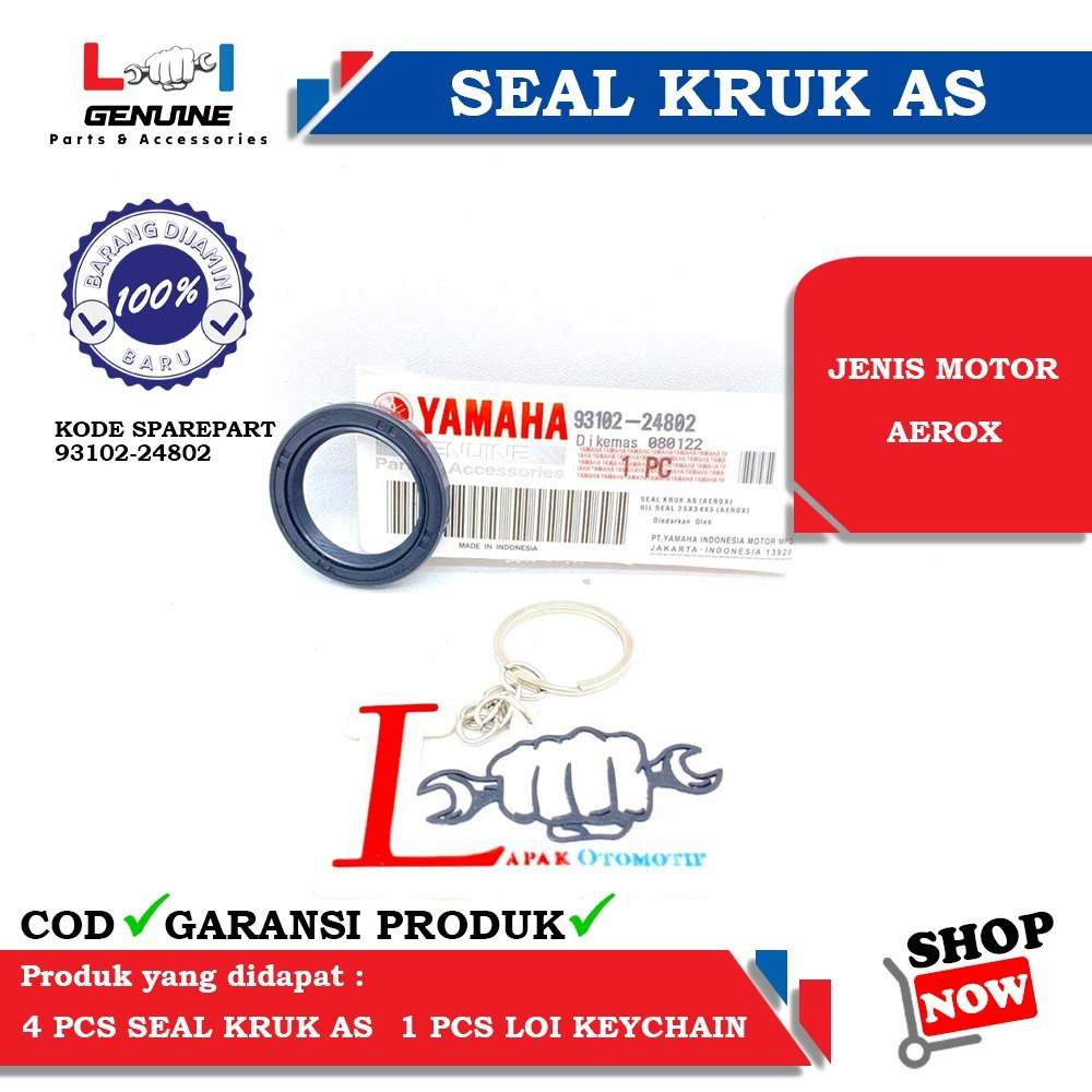 -LOI- SEAL KRUK AS KIRI NMAX AEROX LEXI 93102-34802