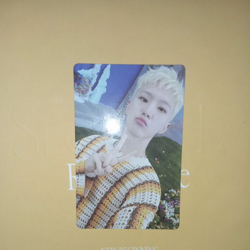PC Official Hoshi SEVENTEEN 4th Album Repackage New Beginning