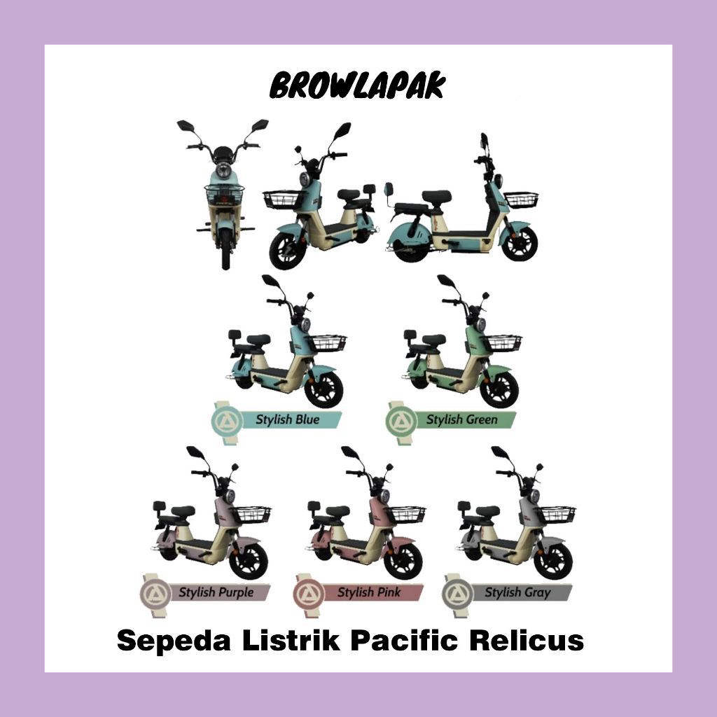 Sepeda Listrik Pacific Relicus / E Bike Pacific Relicus