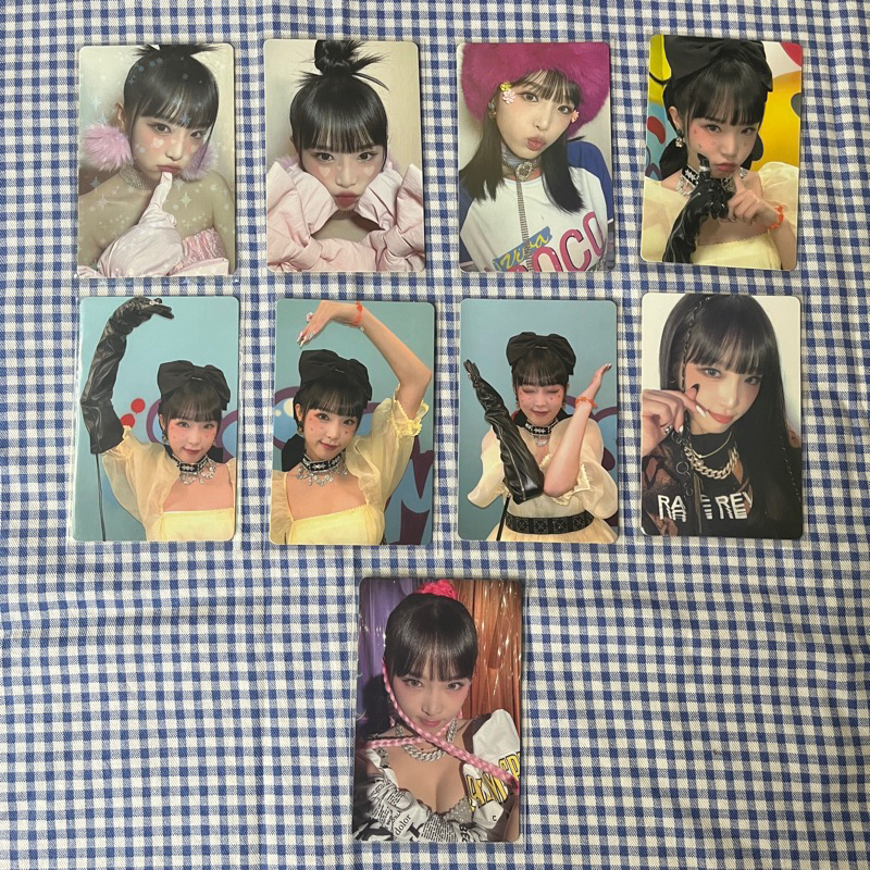 YENA SMILEY PHOTOCARD - SMILE & HERO VER izone pc album choi yena