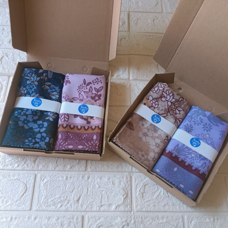 Hampers Hijab Azara isi 4 & 6 Kado Ulang Tahun Valentine Anniversary Graduation Perpisahan Guru Seko