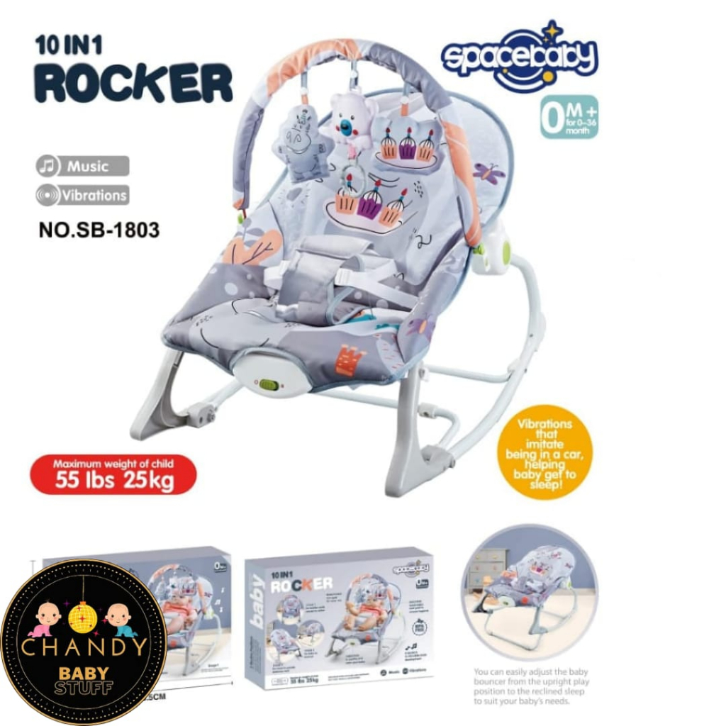 BOUNCER 10 IN 1 SPACE BABY SB 1803 NEW