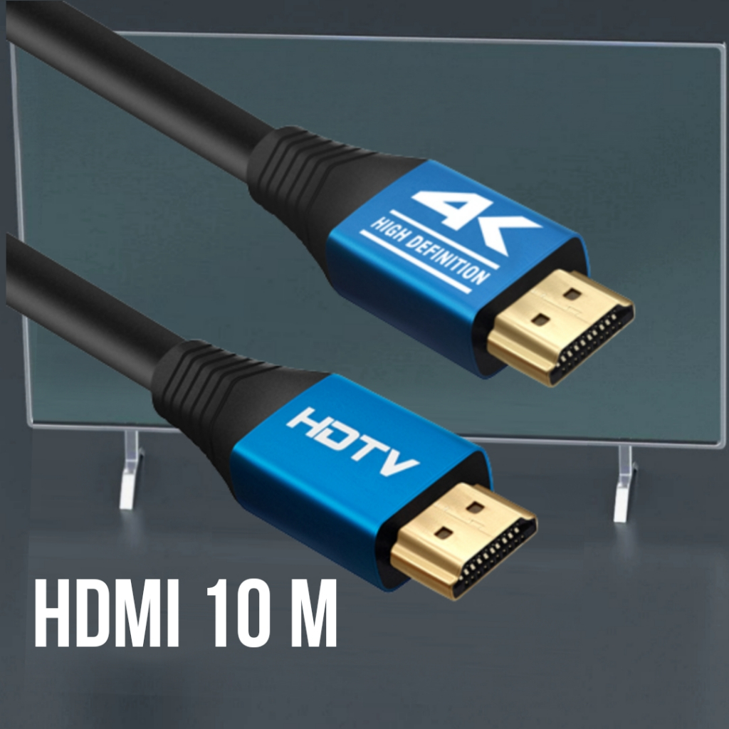 kabel hdmi 10m hdmi to hdmi 4k 1080 gold plate hdmi tv laptop