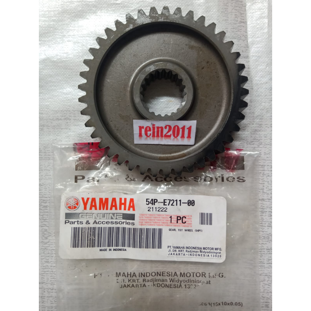 GEAR GIR GIGI RASIO MIO J ASLI ORI YAMAHA 54P E7211 00