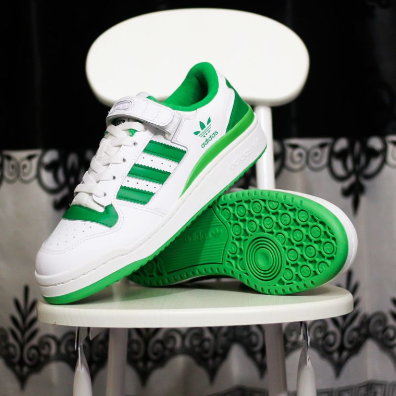 ADIDAS FORUM LOW WHITE GREEN