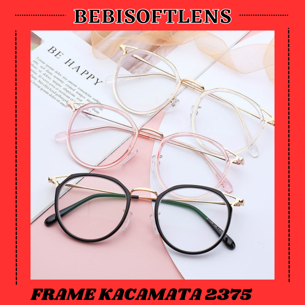 Kacamata 2375 Kacamata AntiRadiasi, Kacamata AntiBlueray, Kacamata Bluecromic, Kacamata Normal, Kacamata Minus, Kacamata Kotak, Kacamata Cat Eye / BB