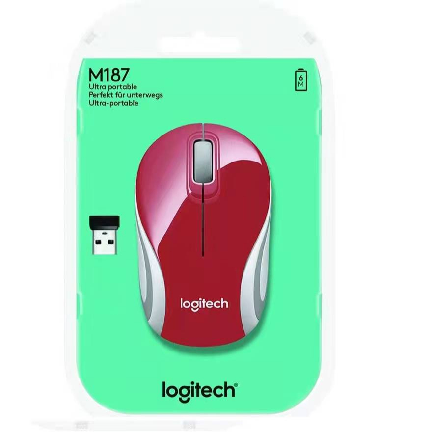 M187 Mouse Wireless Mini Portable USB