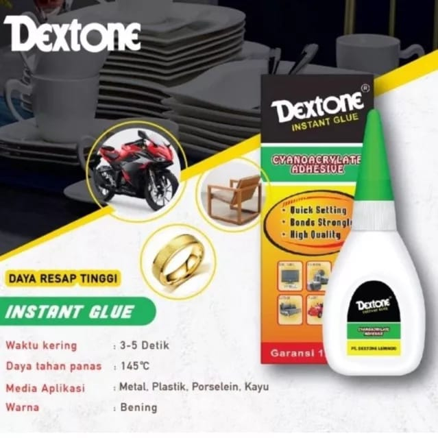 

ASEMKAJKT - 1 BOX DEXTONE Lem Korea - Lem Setan Lem Tetes Instant Glue