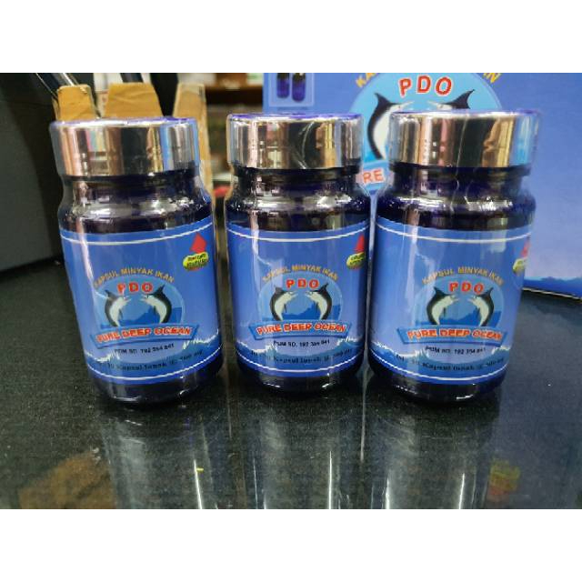 Pure Deep Oil PDO Minyak ikan ,omega 3 omega 6